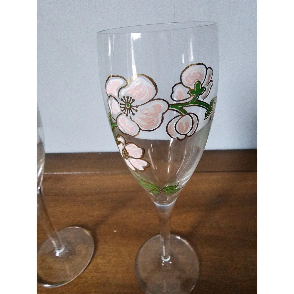 Perrier‎ Jouet Champagne Glasses Set of 2